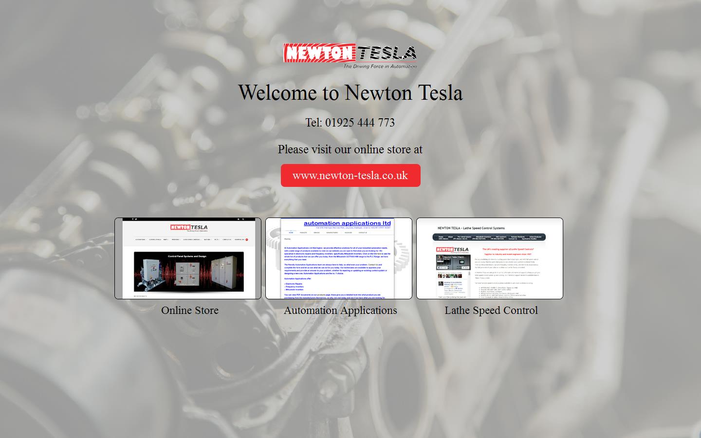 Newton Tesla Website