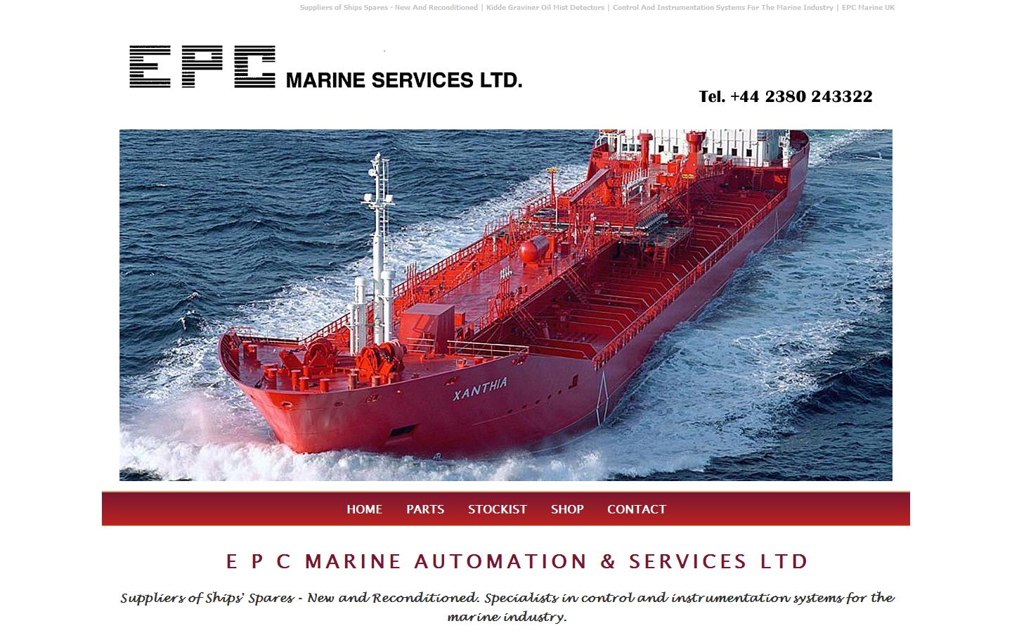E P C Marine Automation & Services Ltd Website
