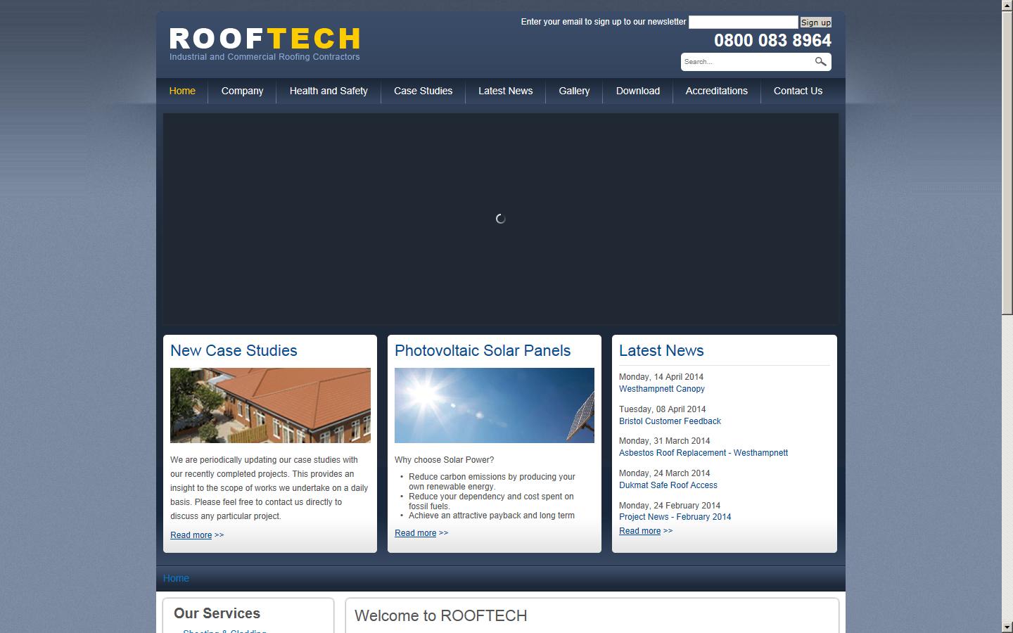 Rooftech Website