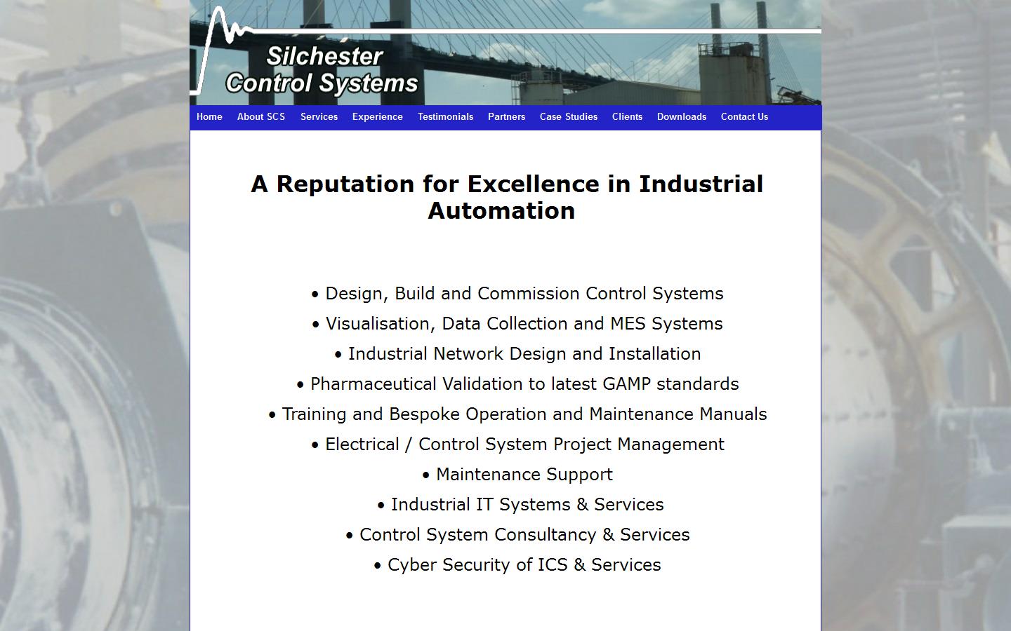 Silchester Control Systems Ltd Website