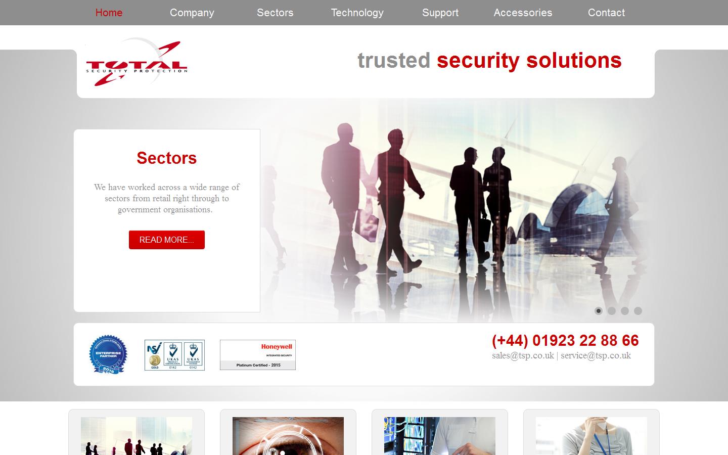Total Security Protection Ltd Website