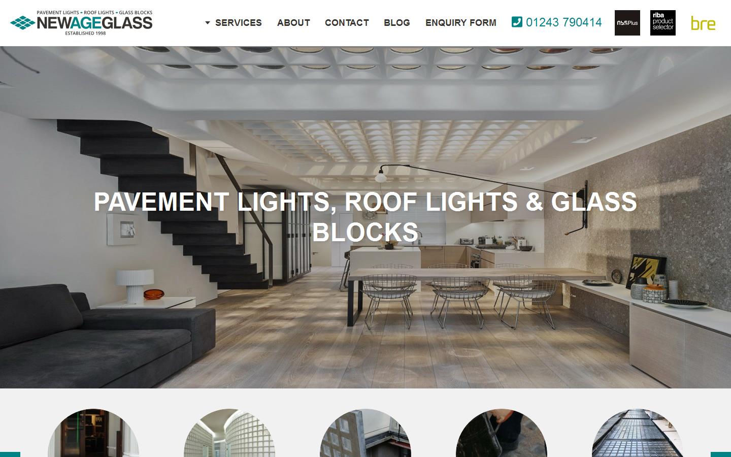 New Age Glass Ltd Website