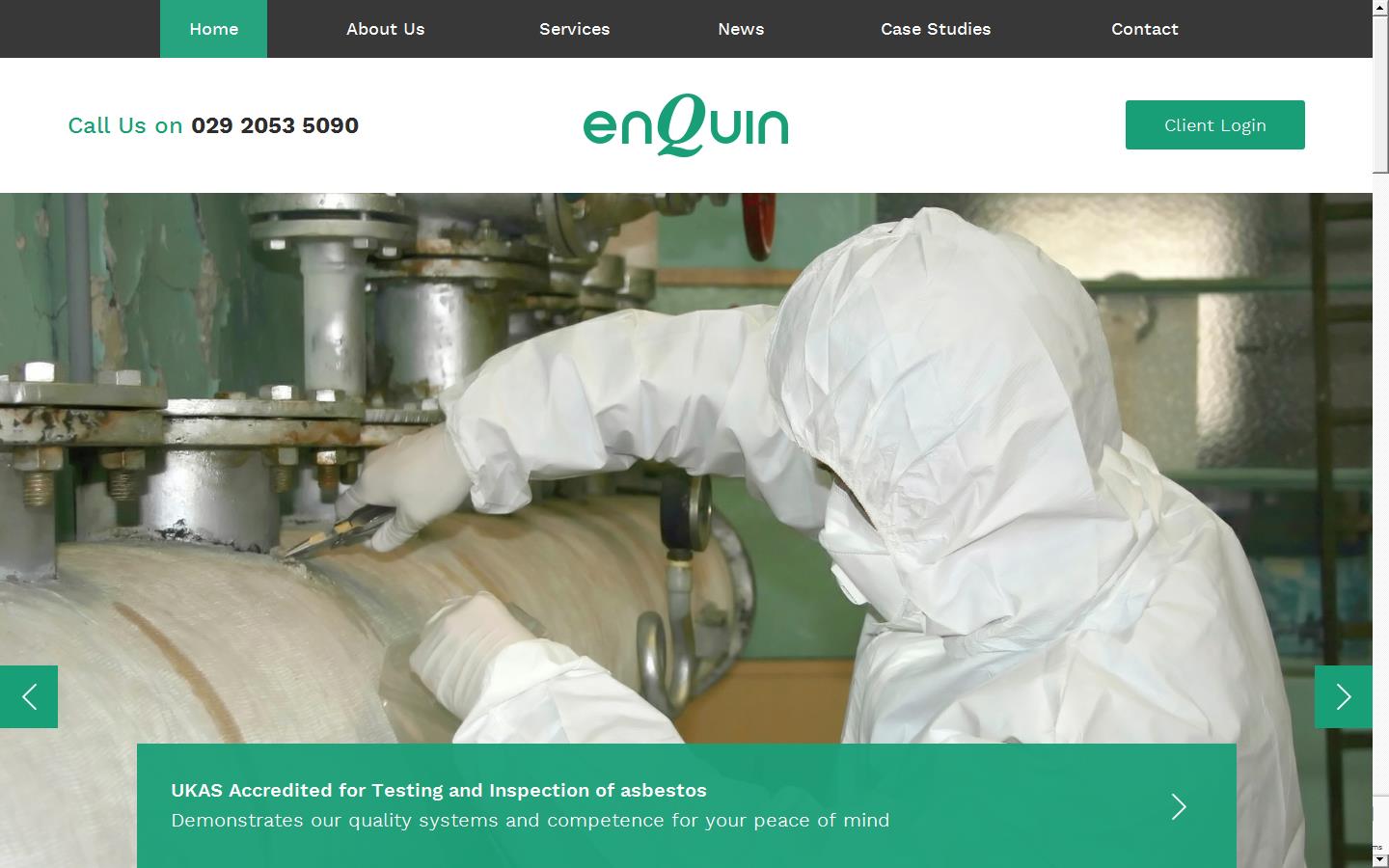 Enquin Environmental Ltd Website