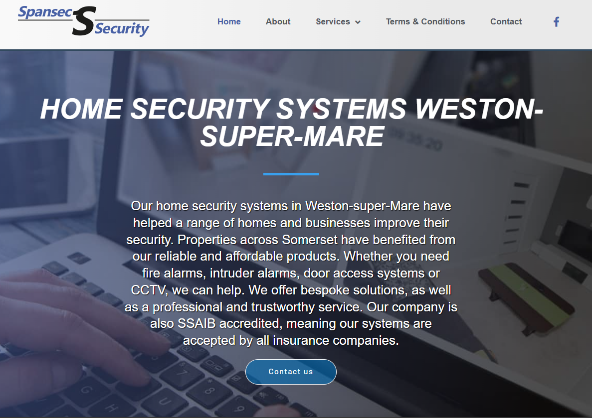 Spansec Security Ltd Website