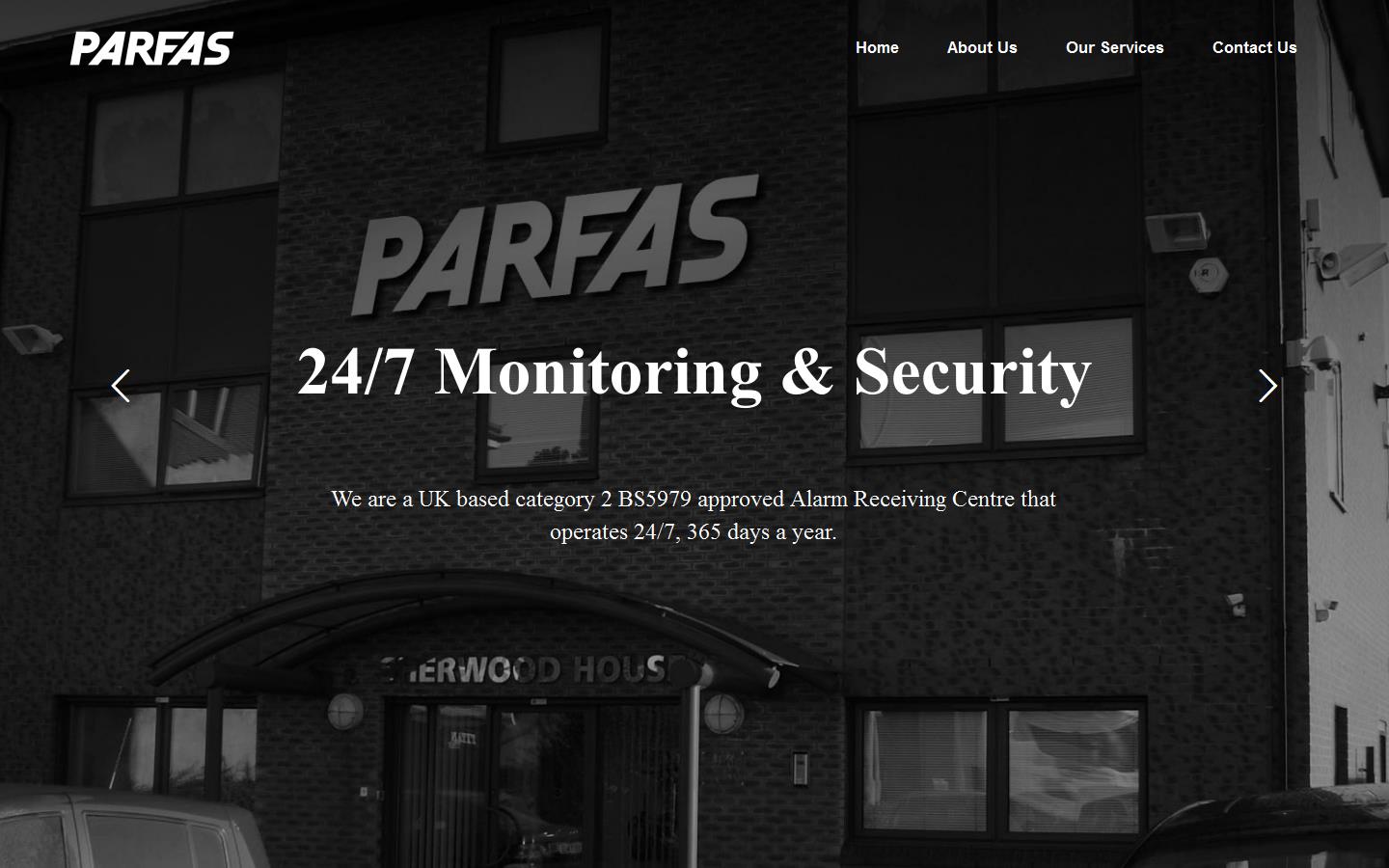 PARFAS Website