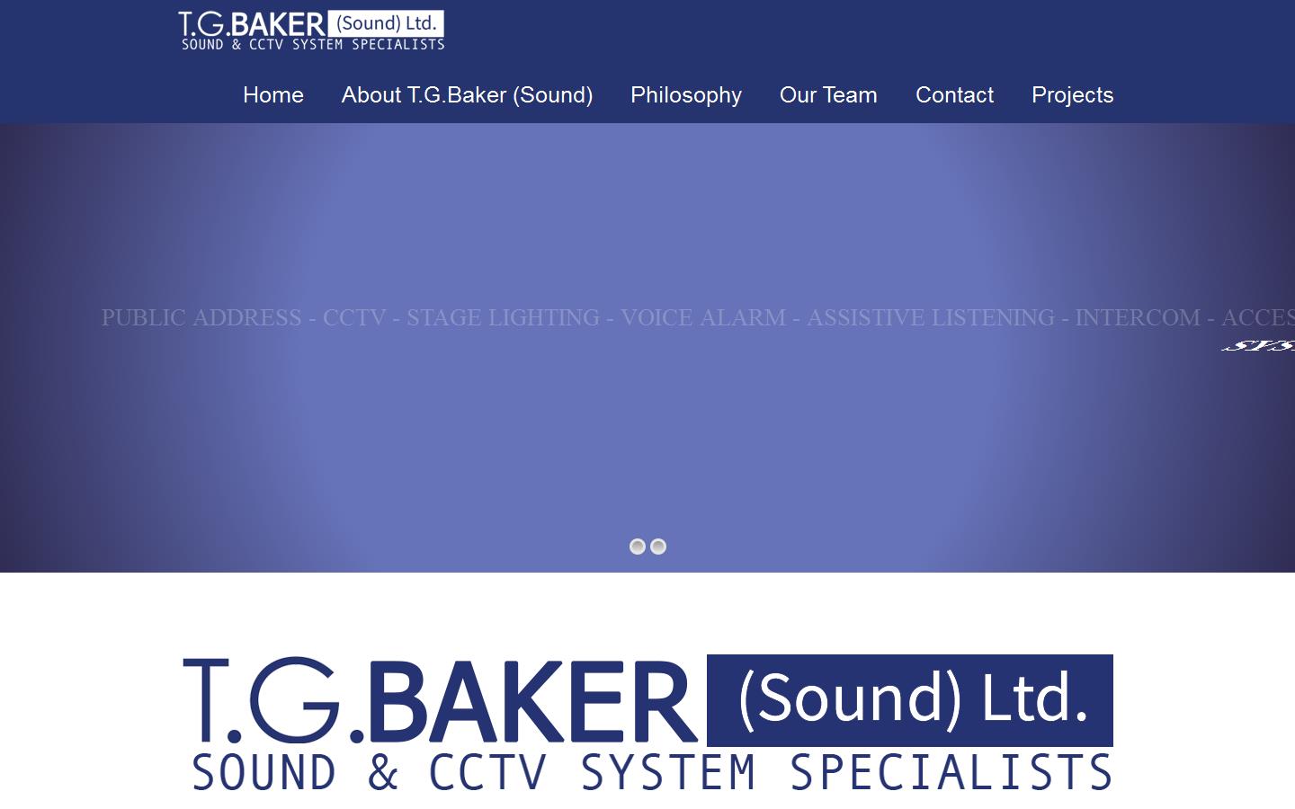 T G Bakers Website