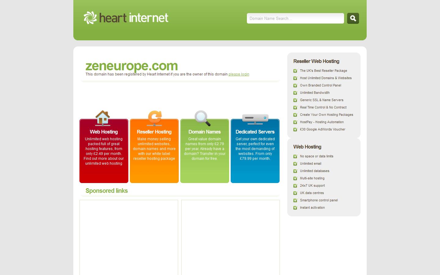 Zen Europe Website