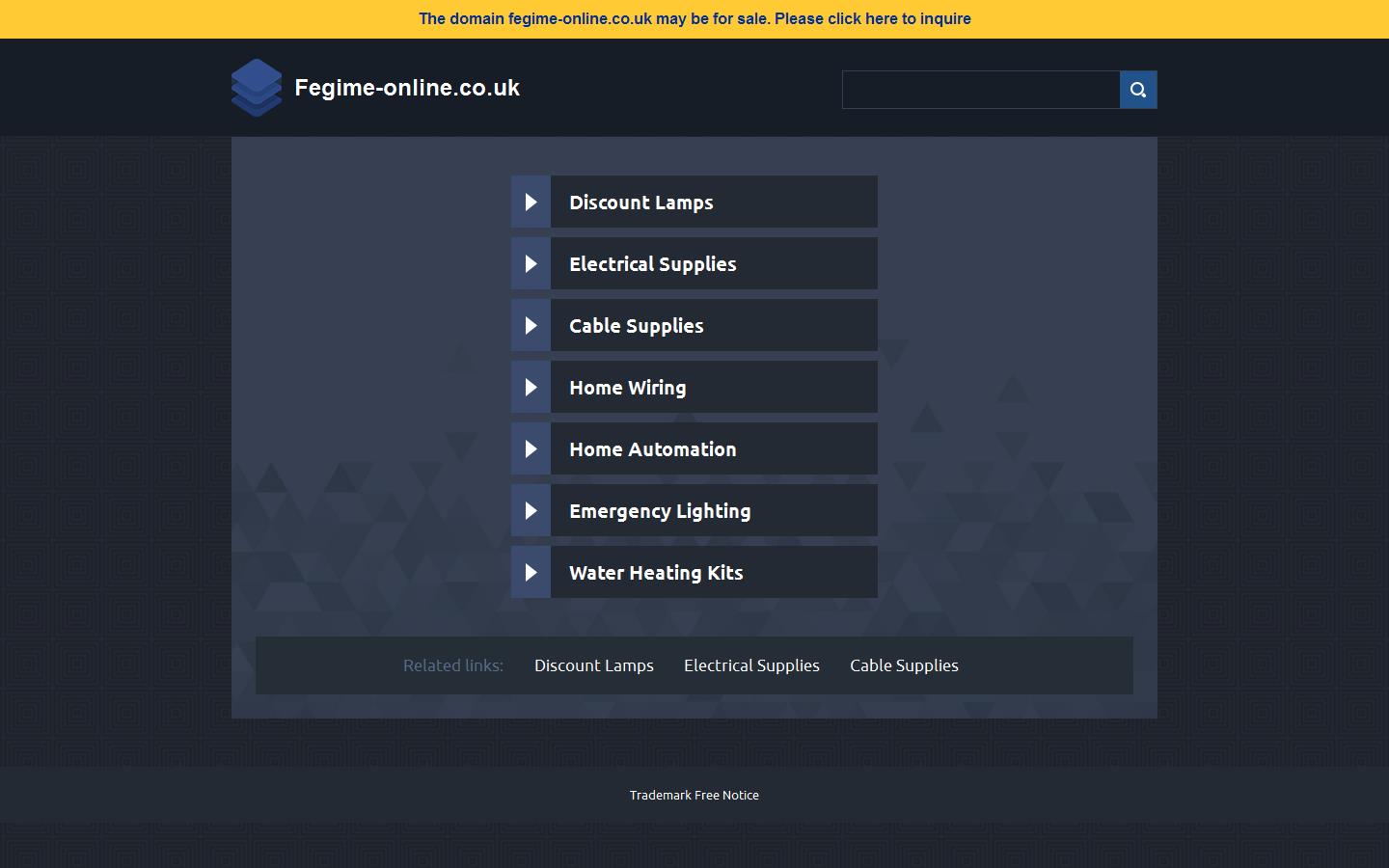 K N K Electrical Wholesalers Website