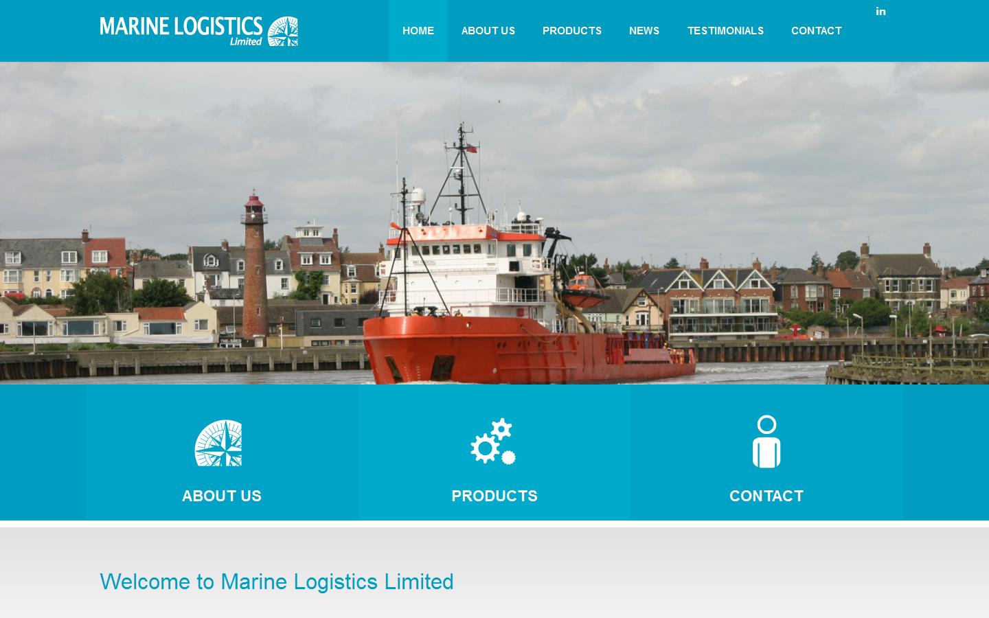 Marine Logistics Ltd Website