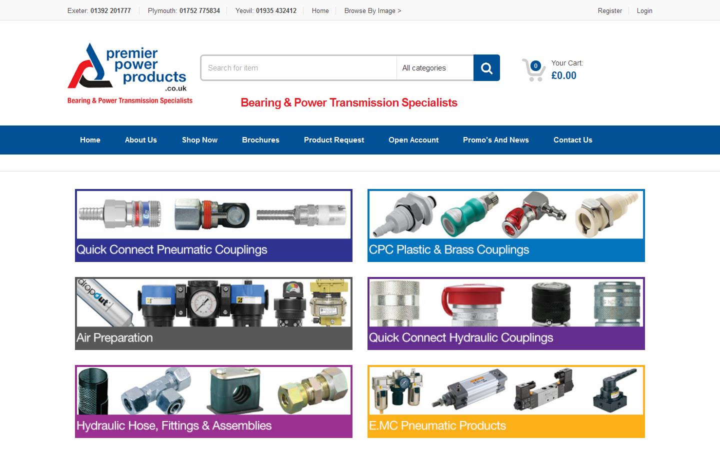 Premier Power Products Website