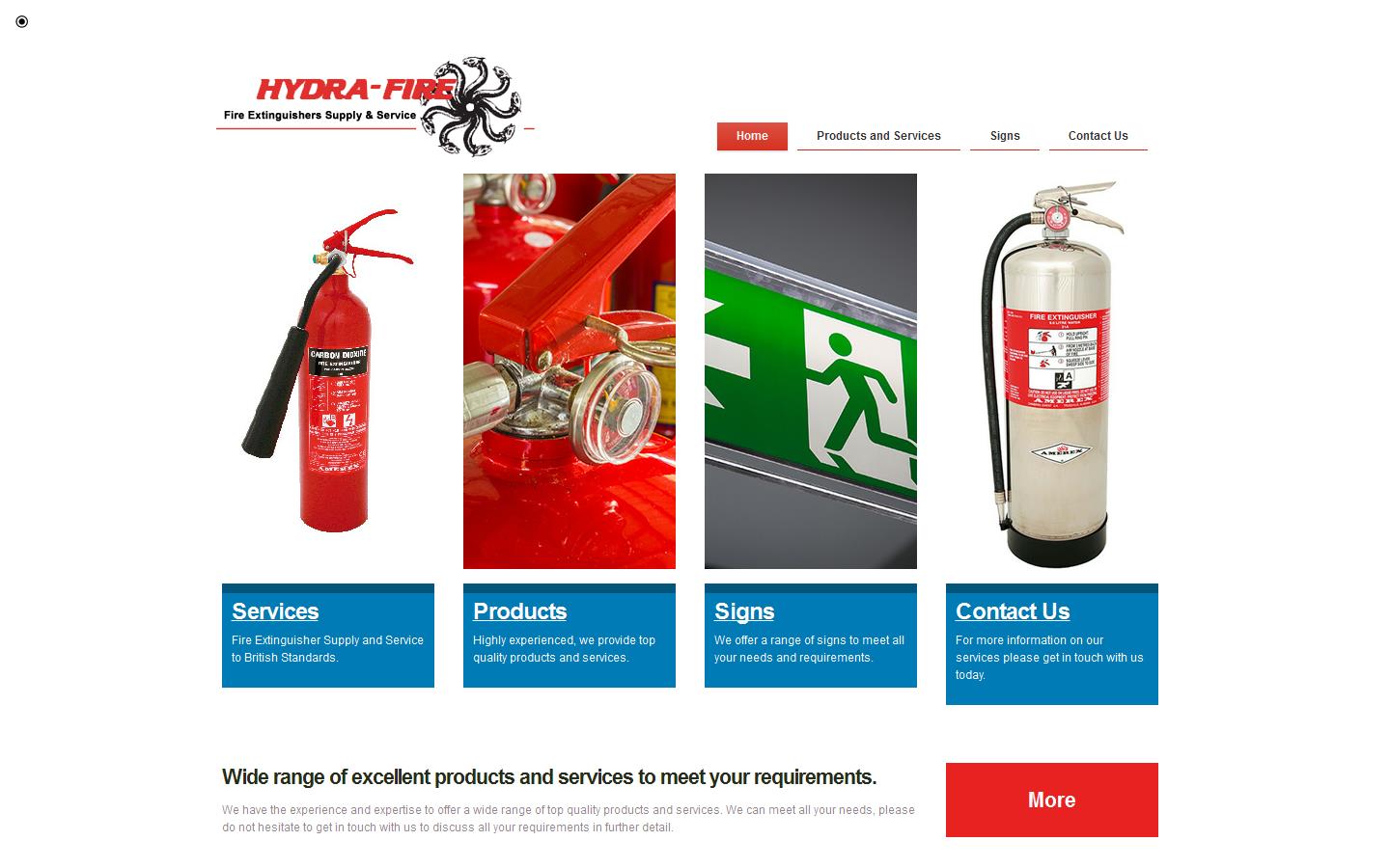 Hydra Fire Website