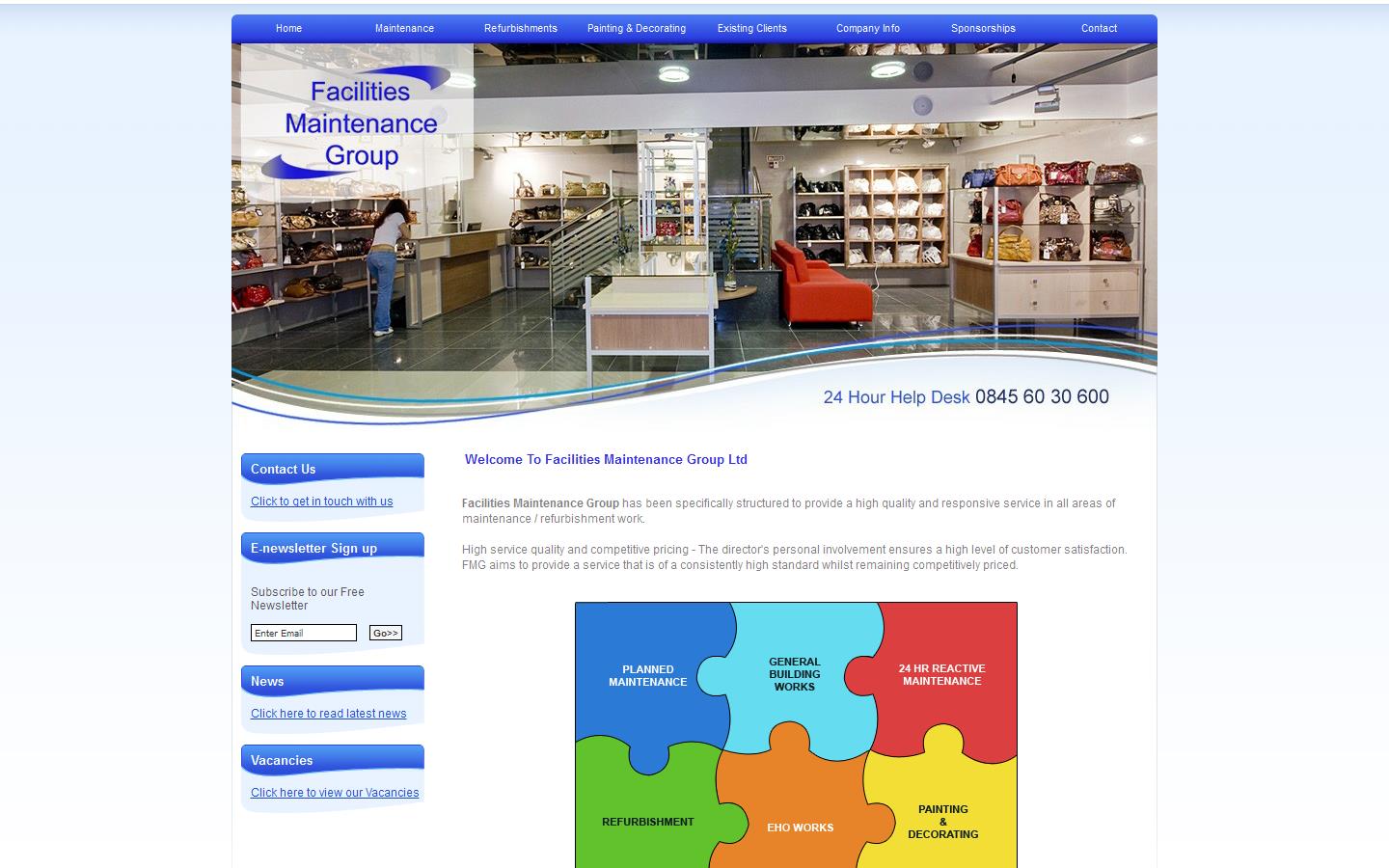 Facilities Maintenance Group Ltd Website