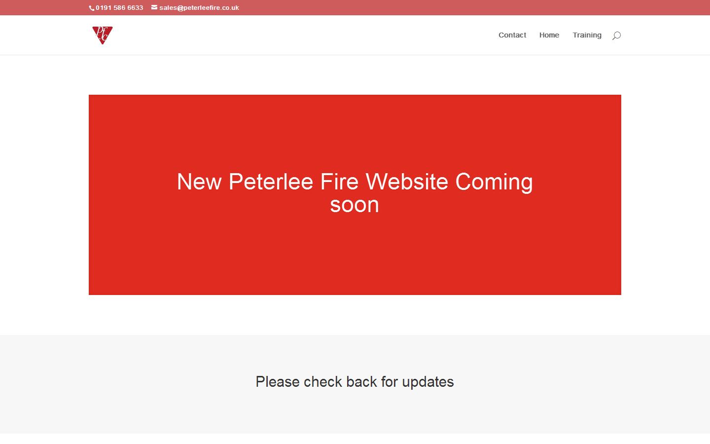 Peterlee Fire Company Website