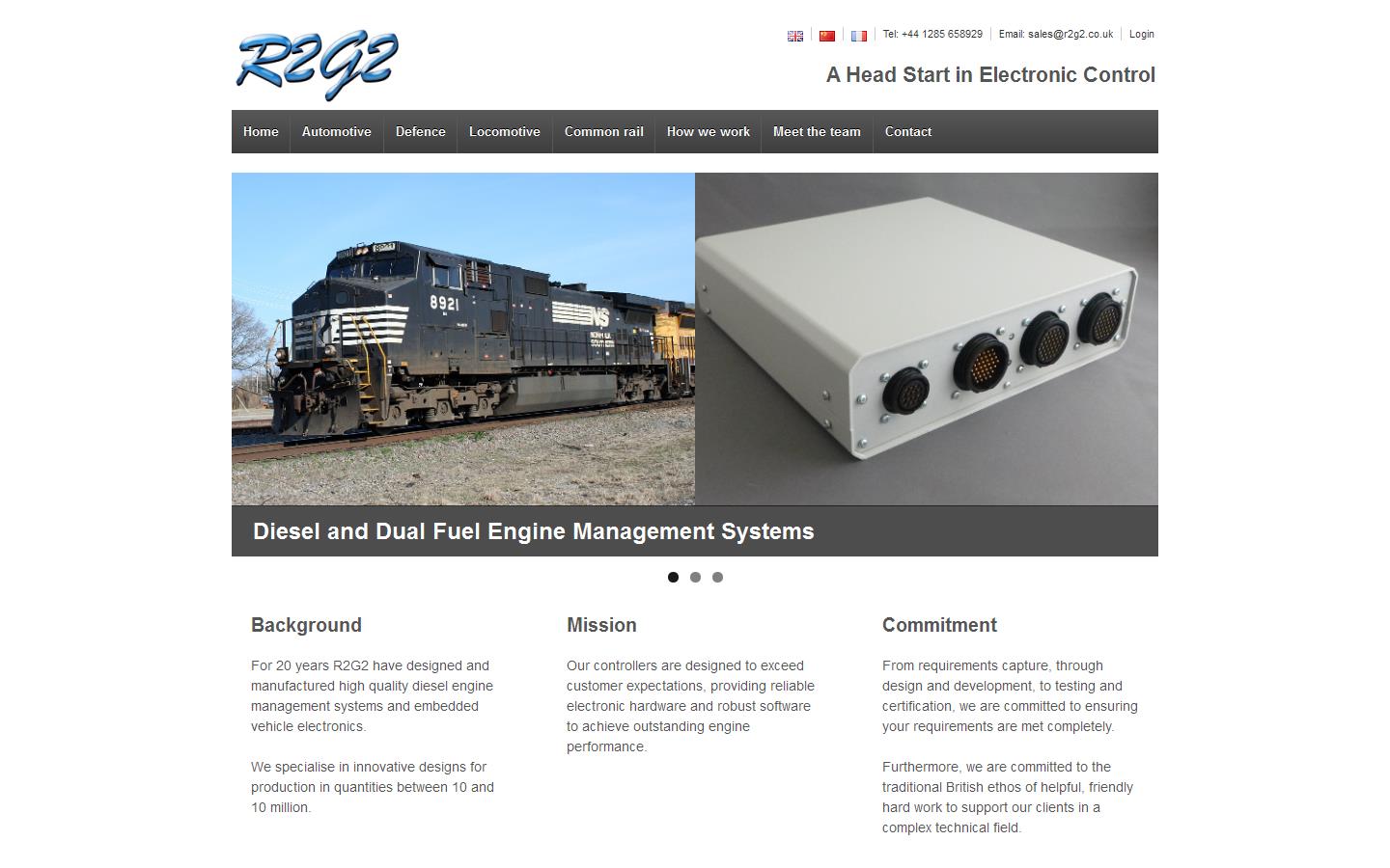 R 2 G 2 Website