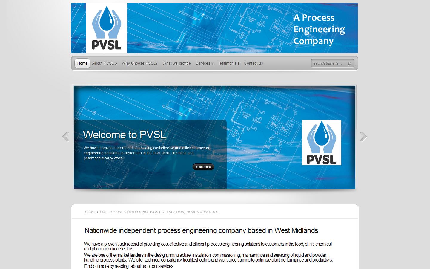 P V S L Website
