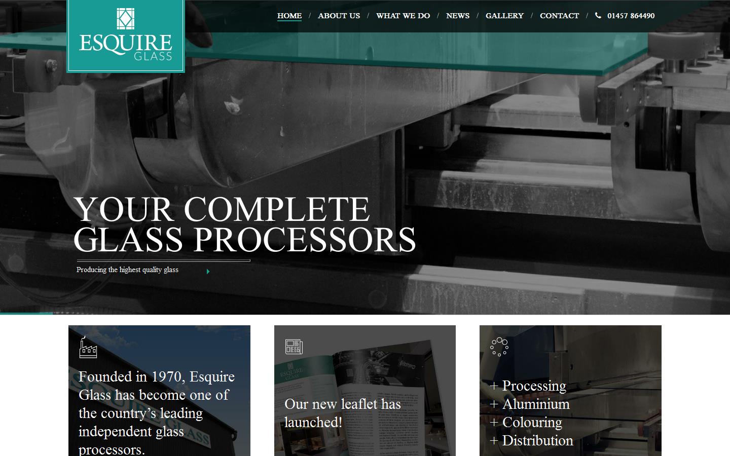 Esquire Glass Website