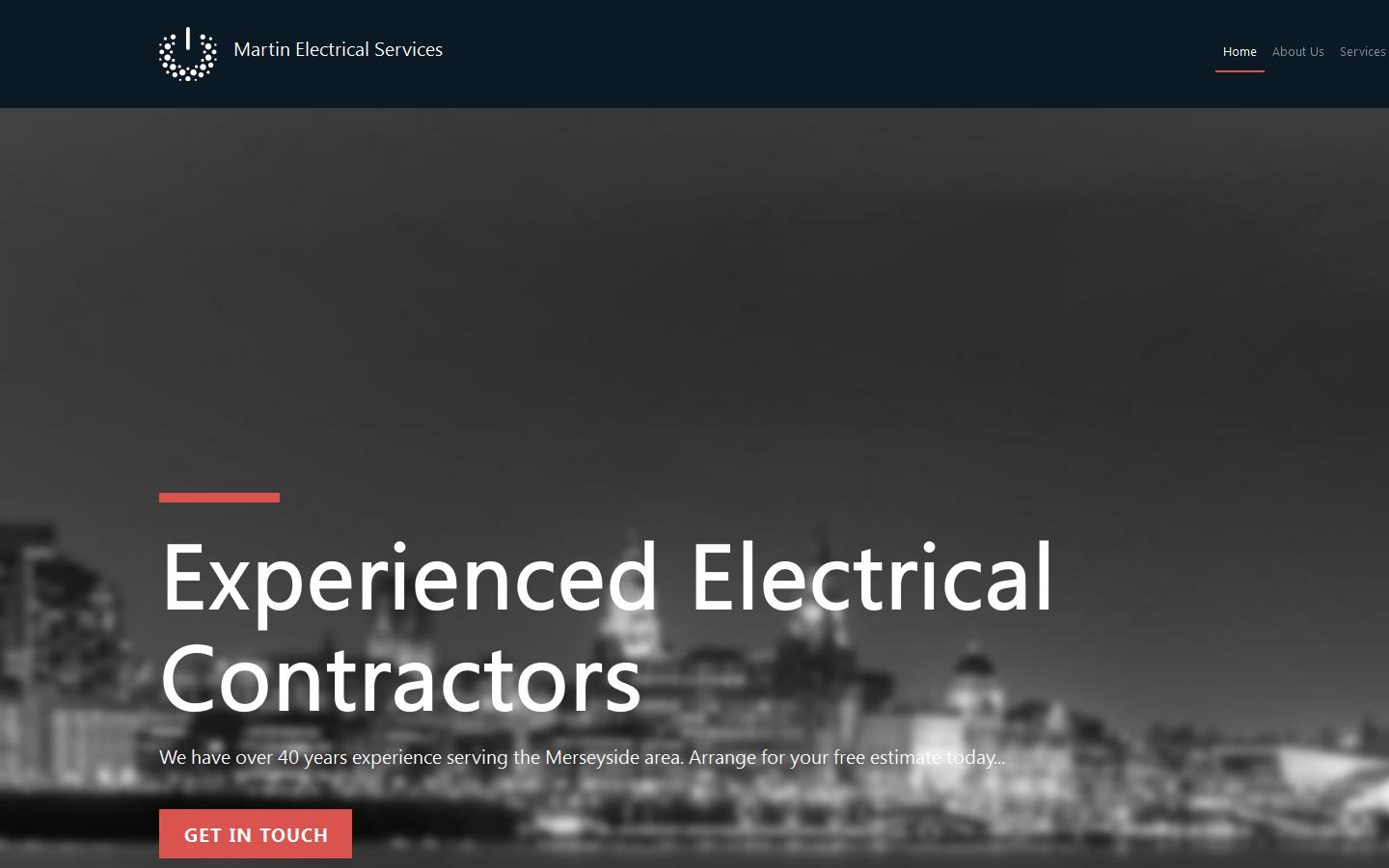 Martin Electrical Services Website