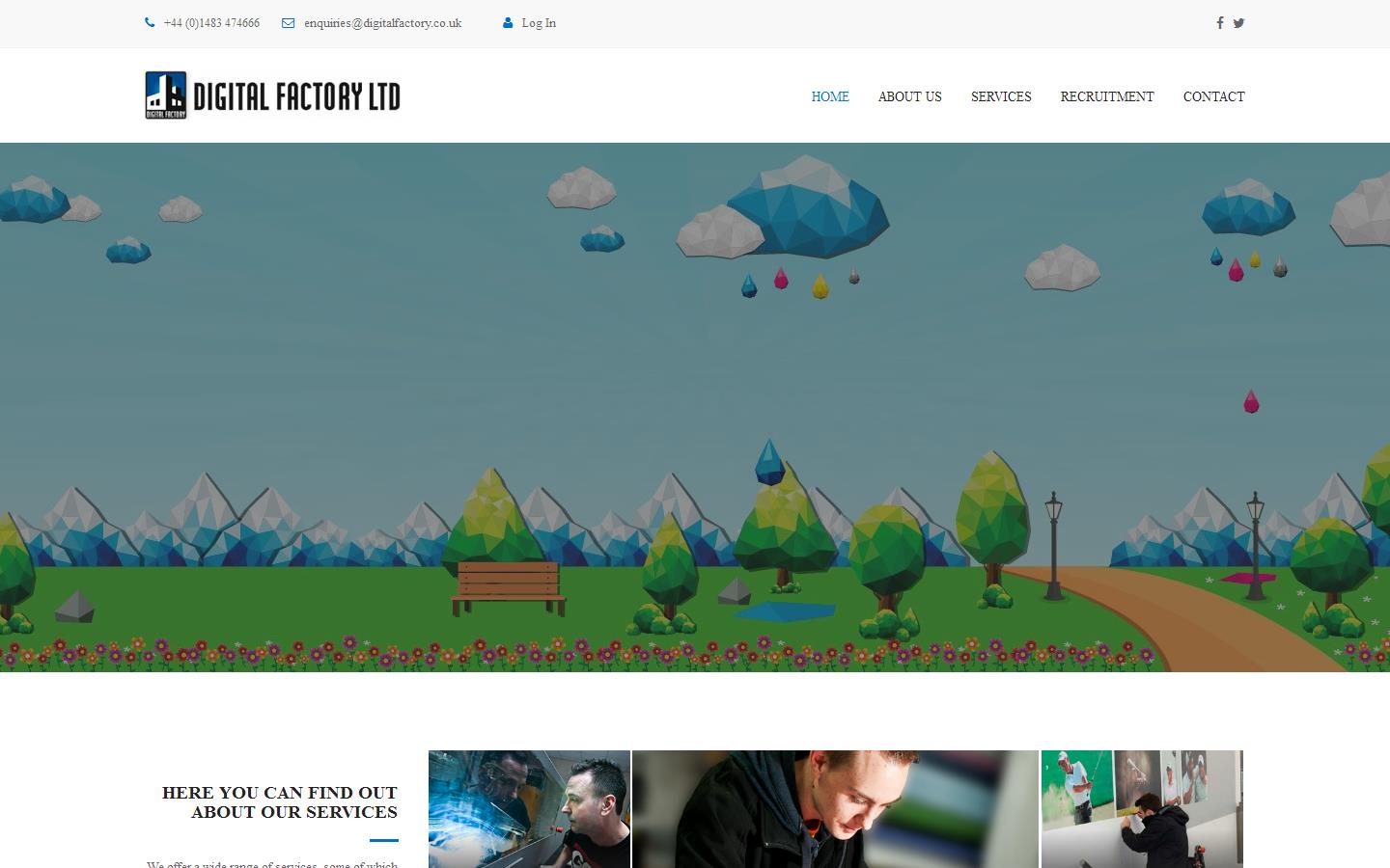 Digital Factory Website