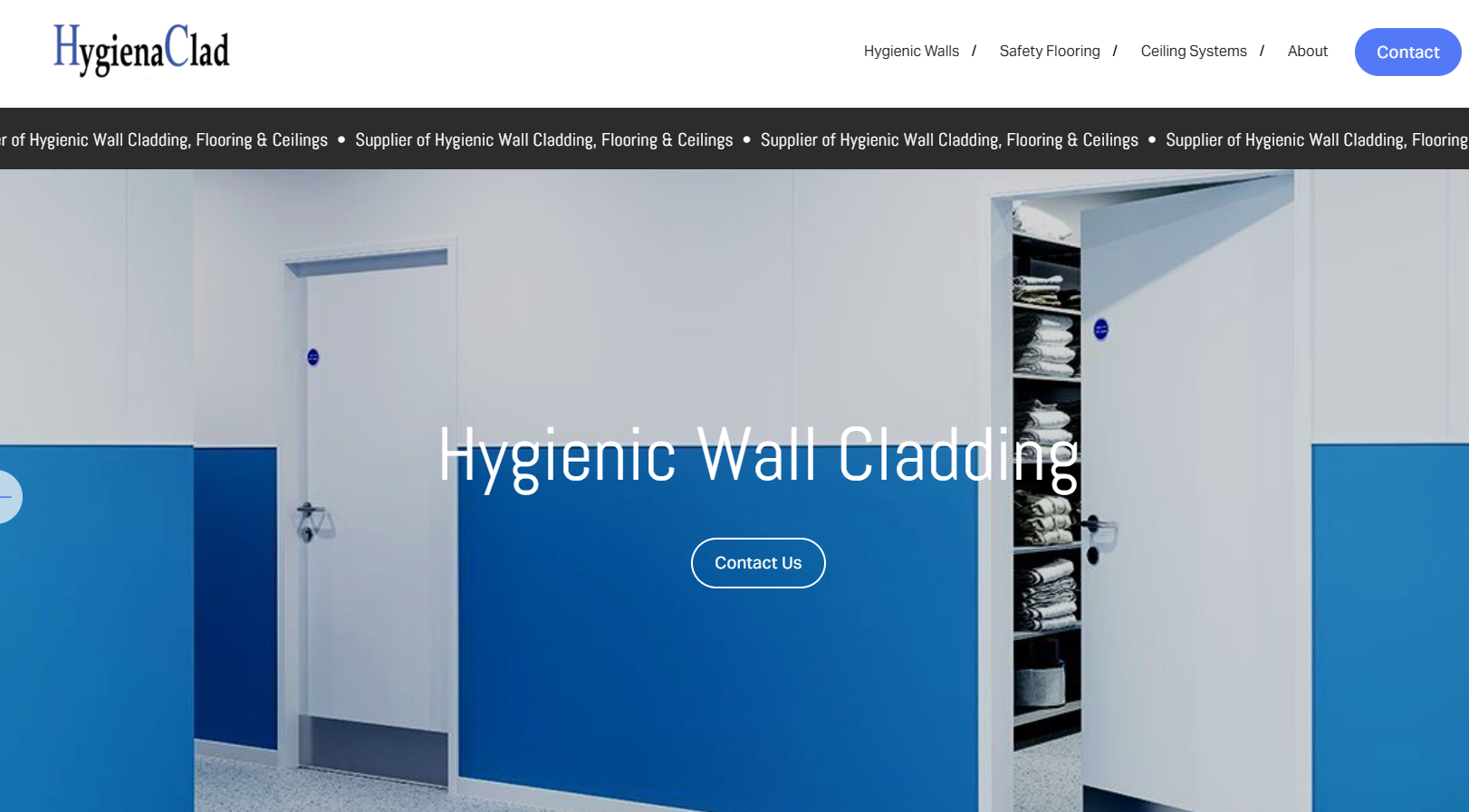 HygienaClad Website
