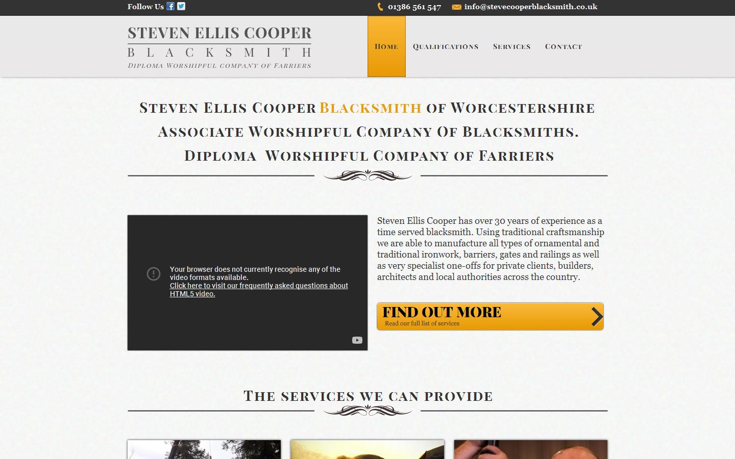 S E Cooper Ironworkers Website