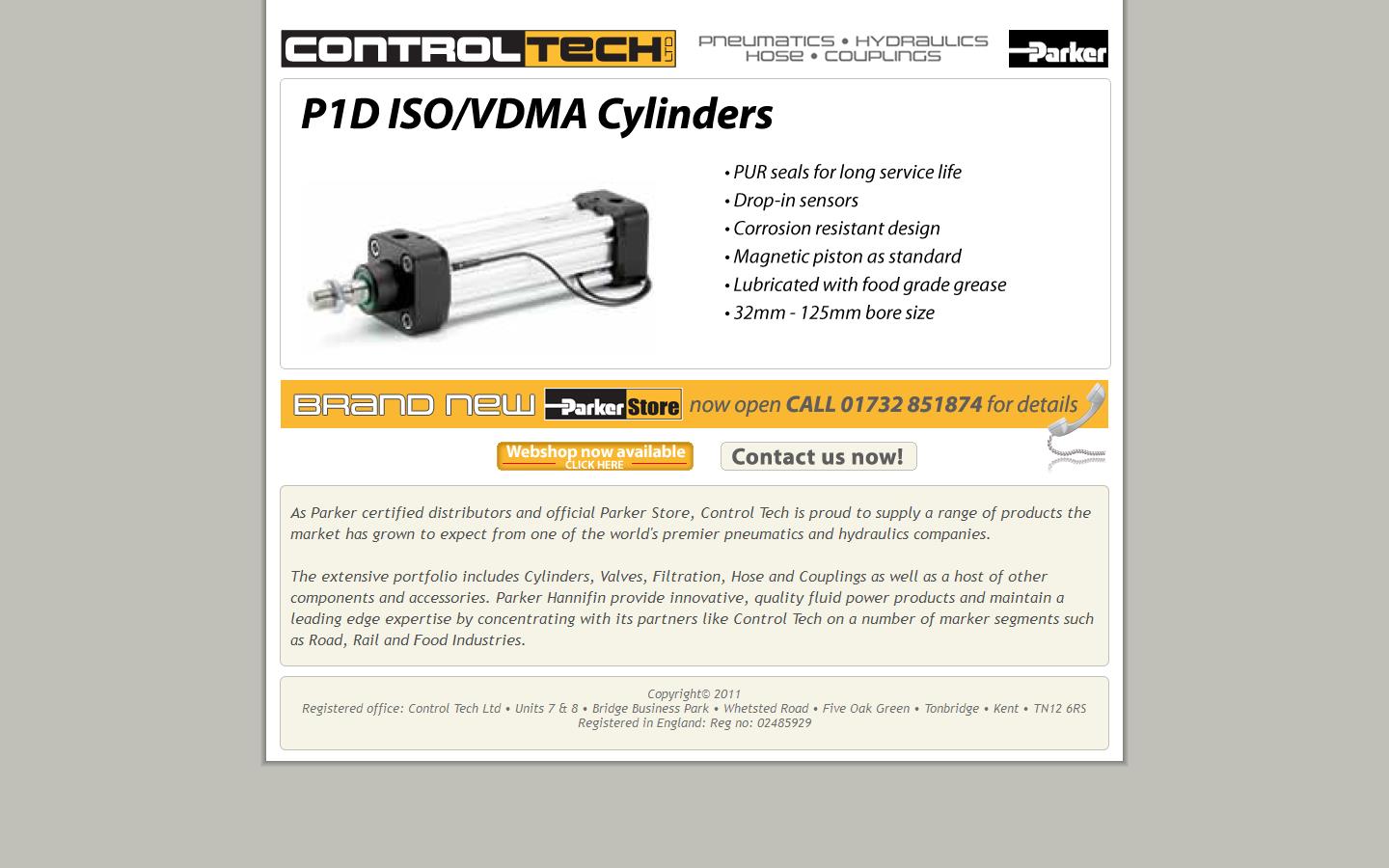 Control Tech Ltd Website