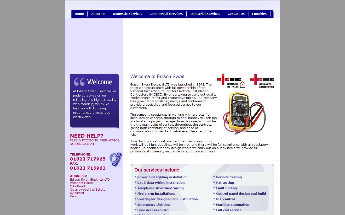 Edison Swan Website