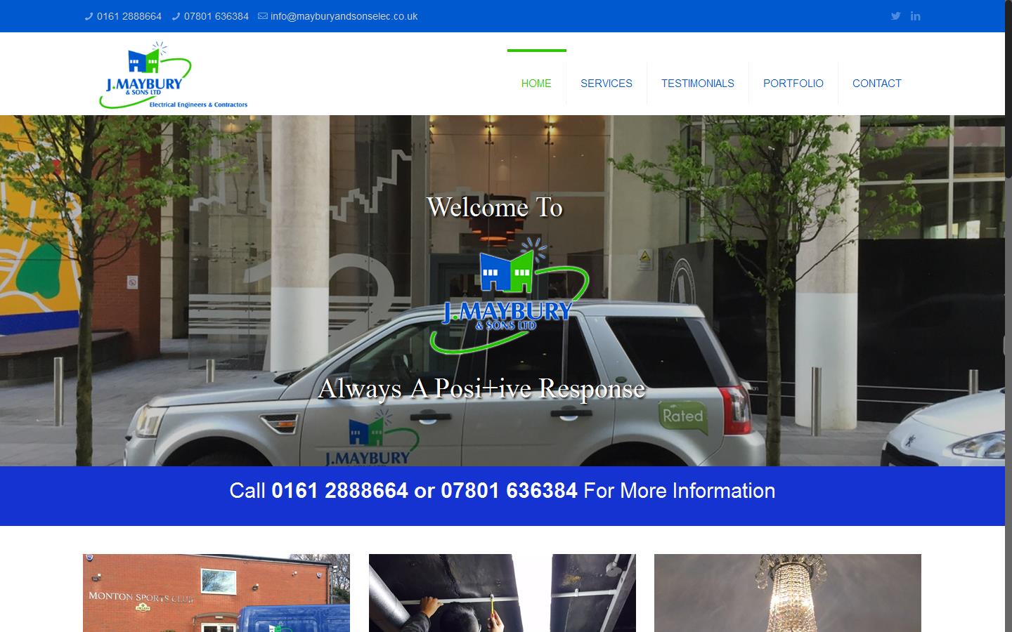 J Maybury & Sons Ltd Website