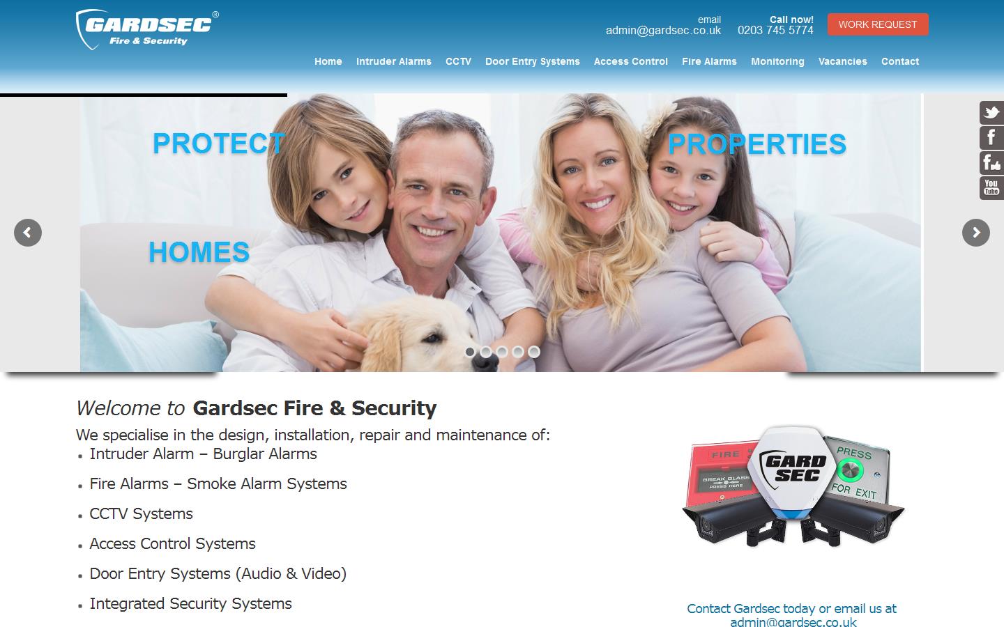 Gardsec Website