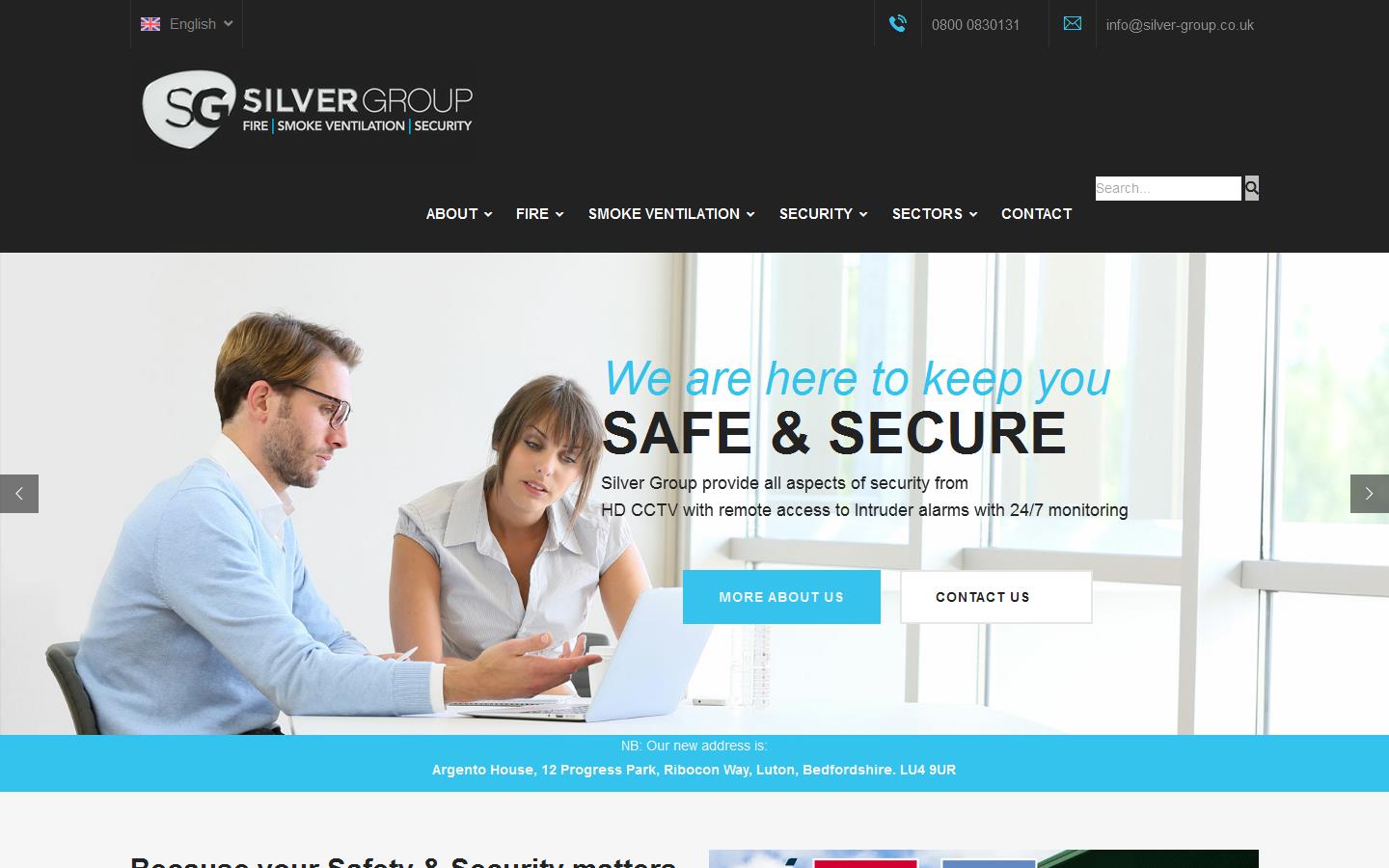 Silver Security Website