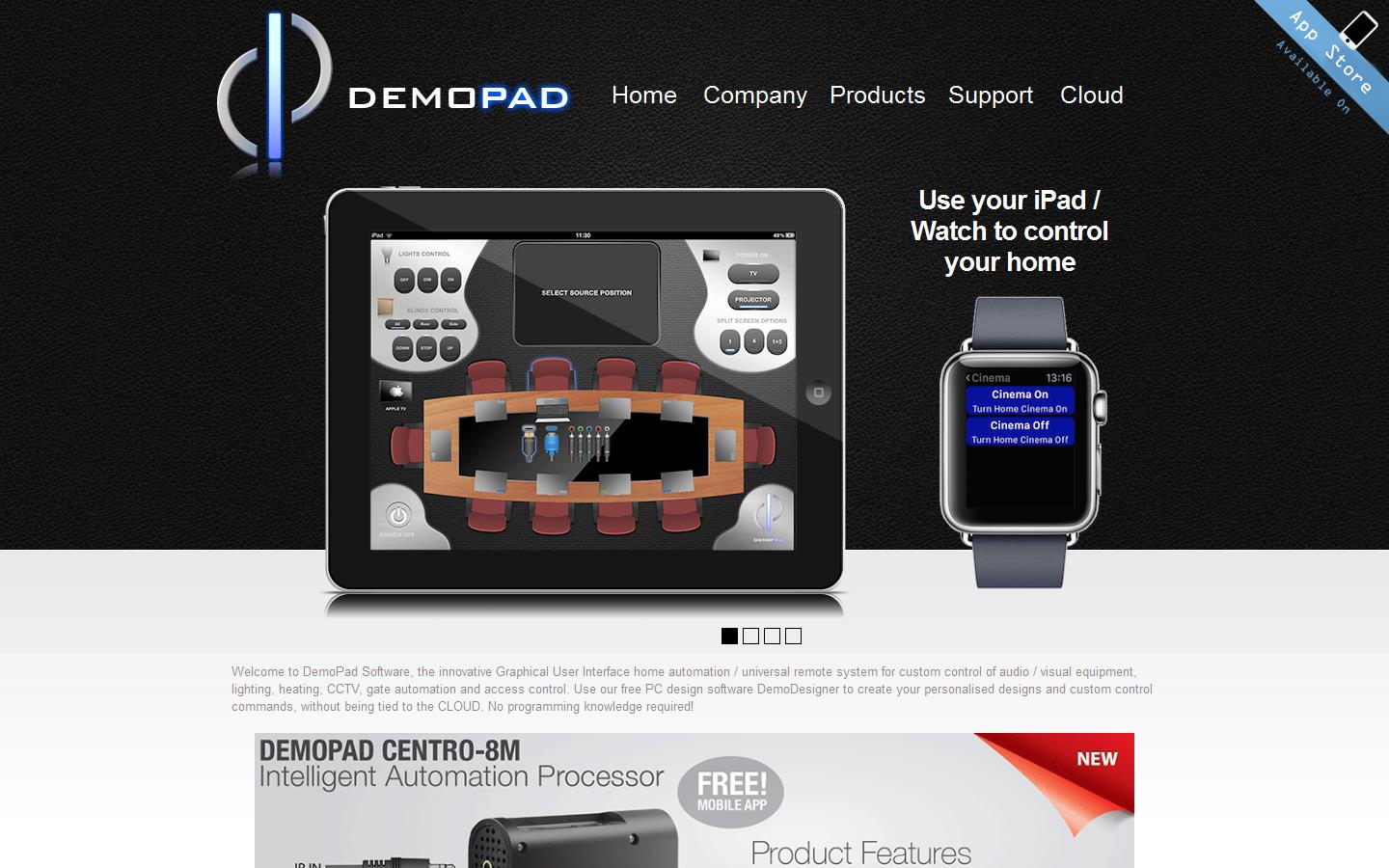 Demopad Website