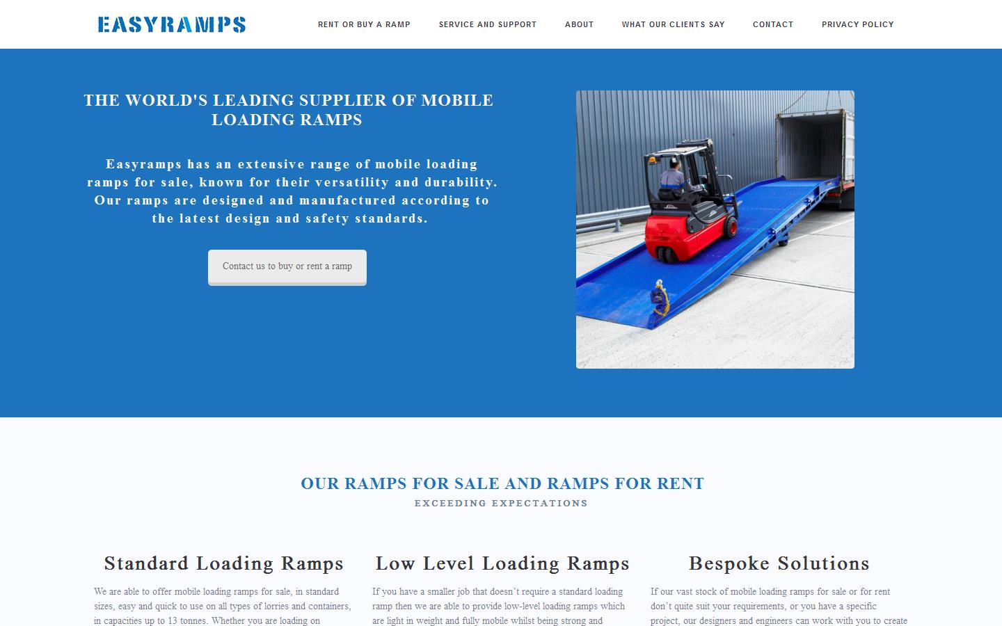 Easyramps Website