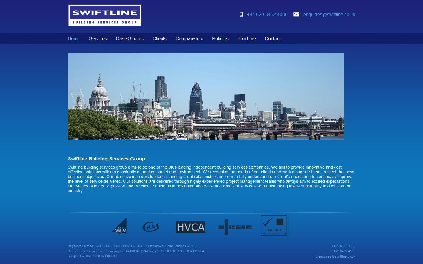 Swiftline Website