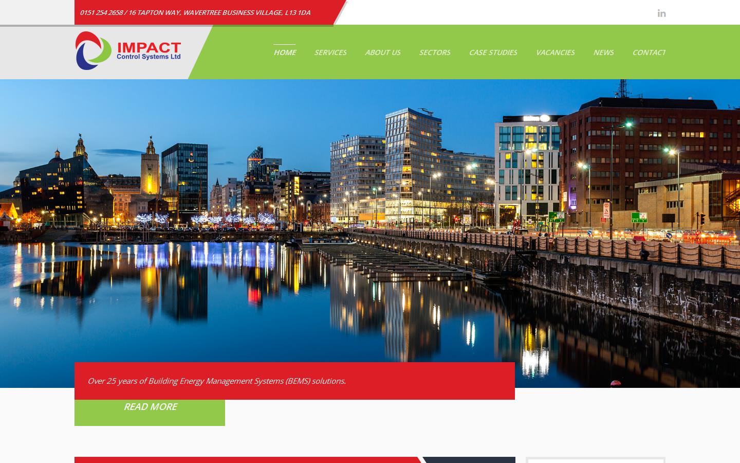 Impact Control Systems Ltd Website