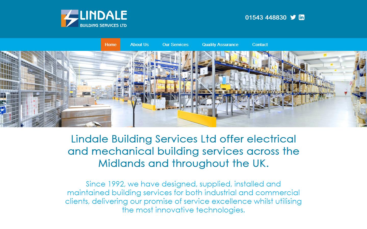 Lindale Building Services Ltd Website