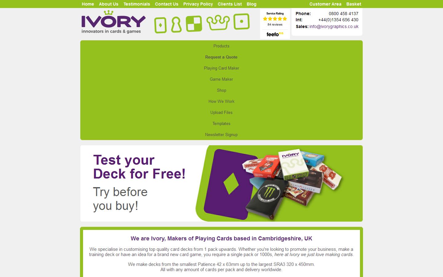 Ivory Website