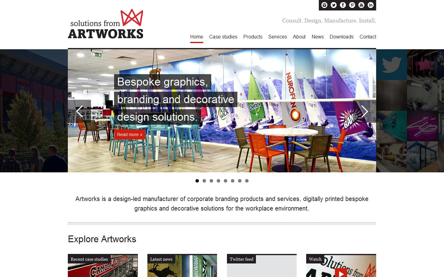 Artworks Solutions Website