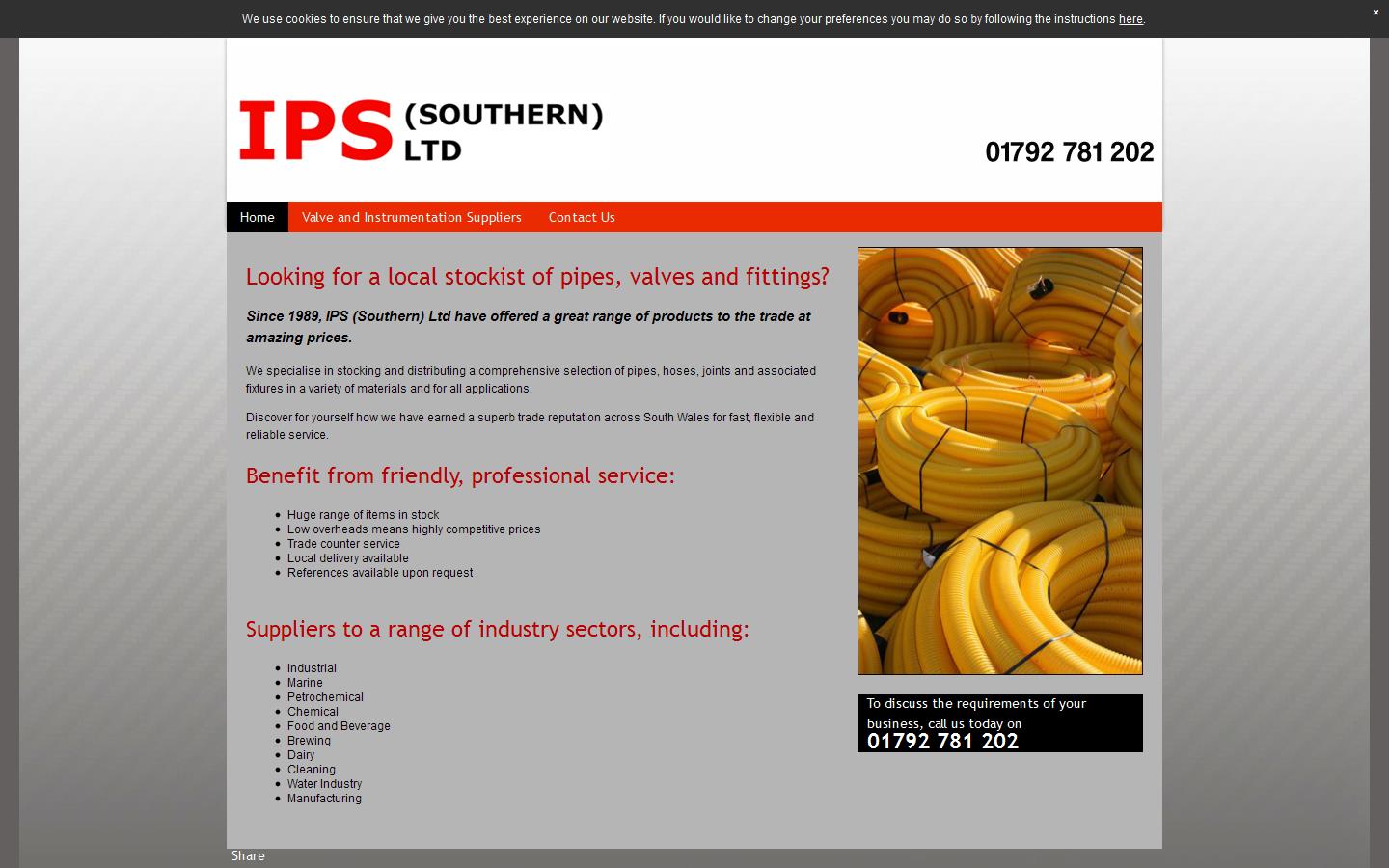 I P S Southern Ltd Website