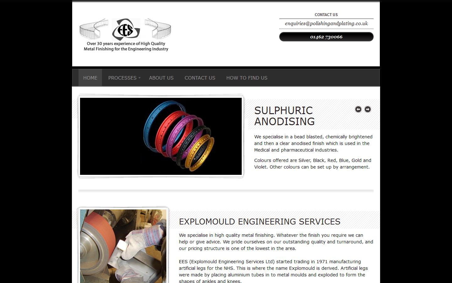 Explomould Engineering Services Ltd Website
