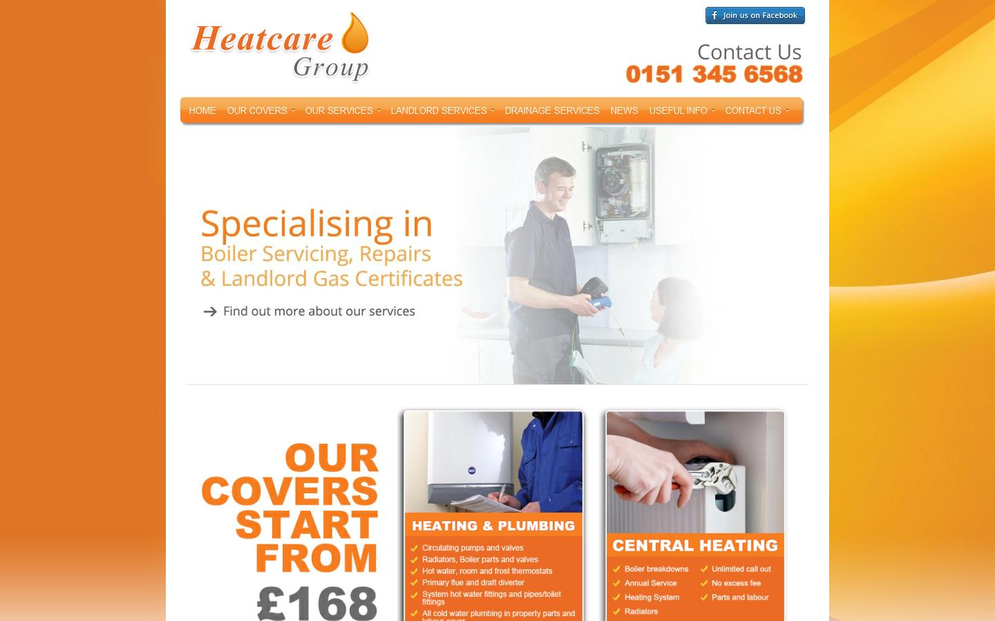 The Heatcare Group Website