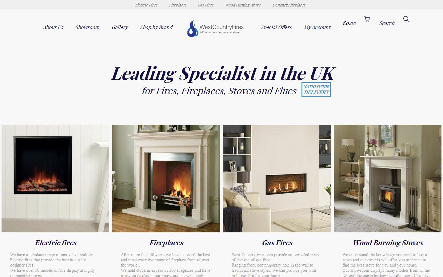 West Country Fires Website