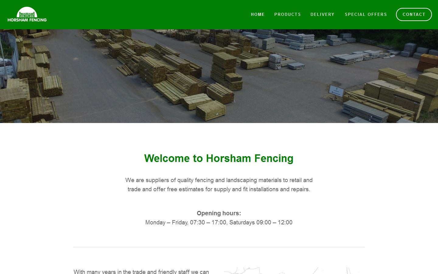 Horsham Fencing Website