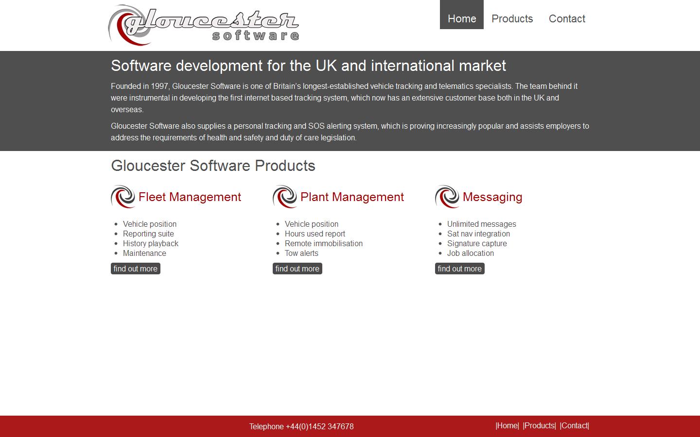 Gloucester Software Ltd Website