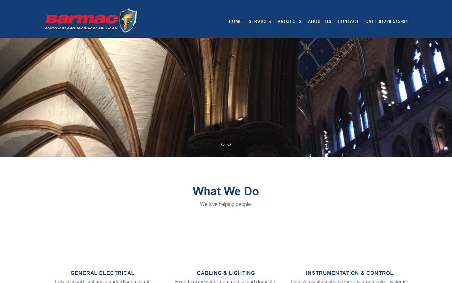Barmac Electrical Ltd Website