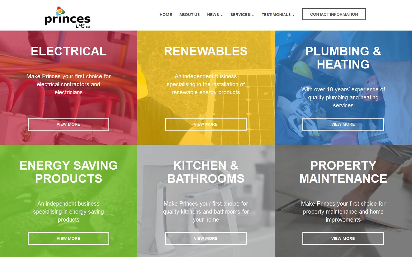 Princes LHS Ltd Website