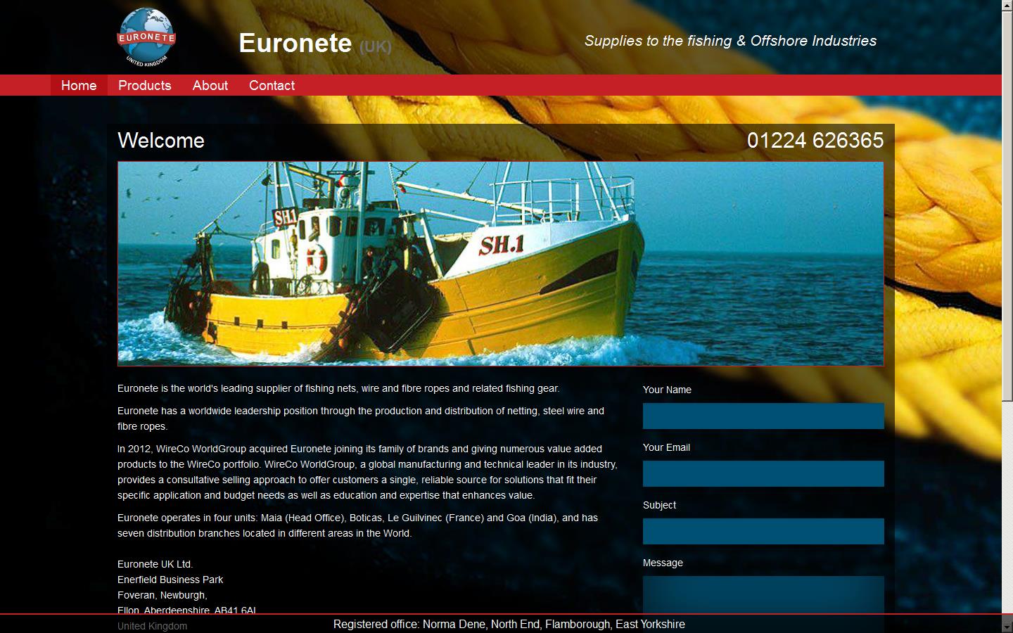 Euronete UK Ltd Website