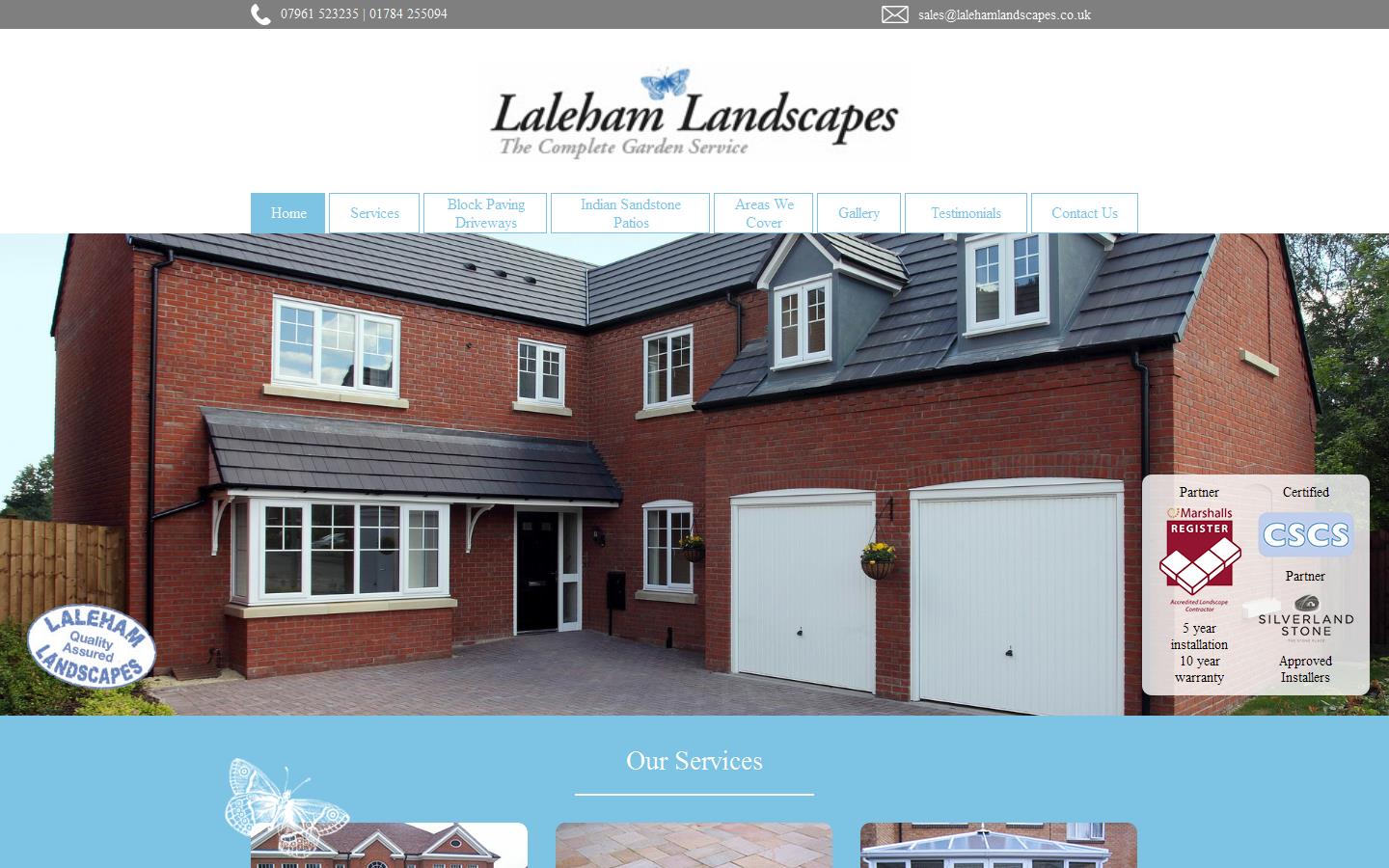 Laleham Landscapes Website