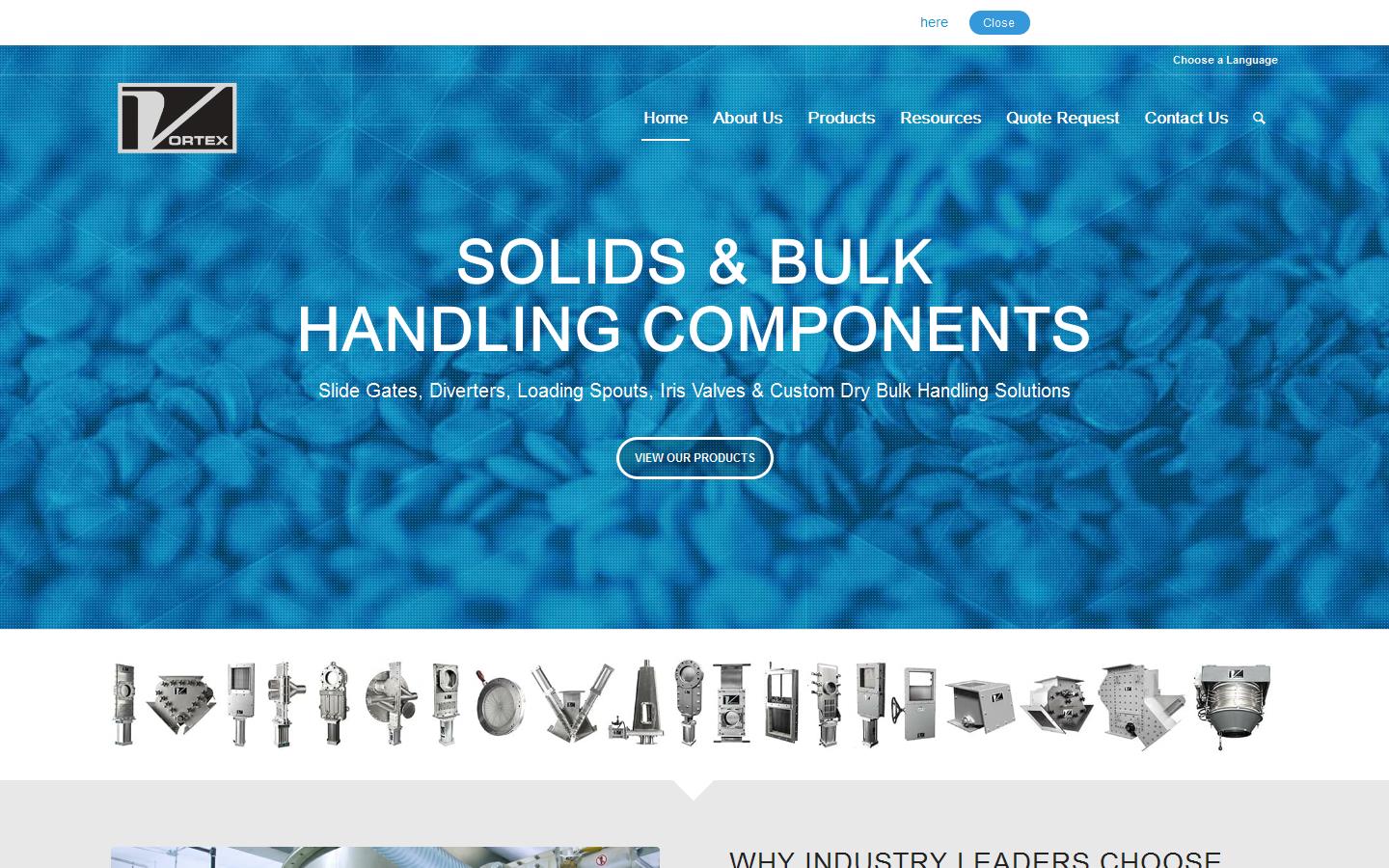 Vortex Valves Website