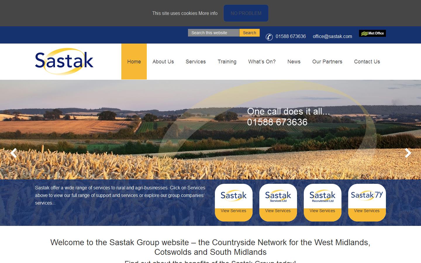 Sastak Ltd Website