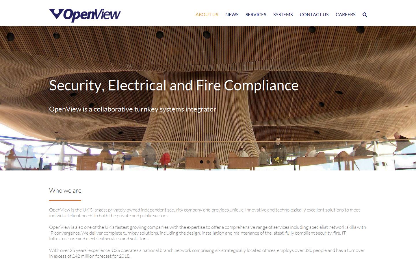 Openview Security Solutions Ltd Website