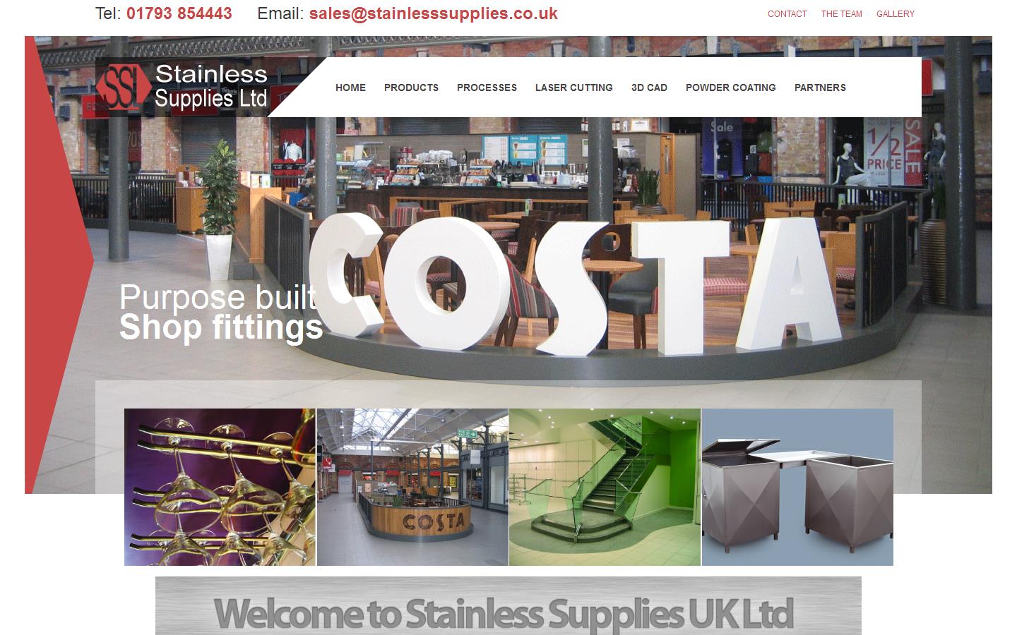Stainless Supplies Website